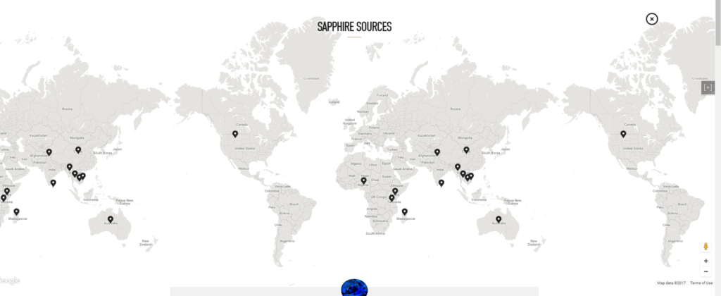 Sapphire sources for Brett's Jewellers