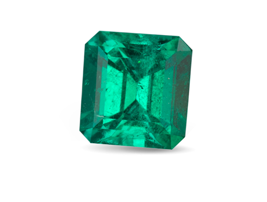 Polished Emerald Gem by Bretts Jewellers